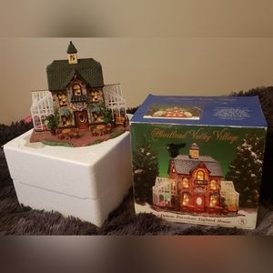 2004 heartland valley village deluxe porcelain lighted house limited edition
